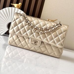 Chanel Metallic Timeless bag